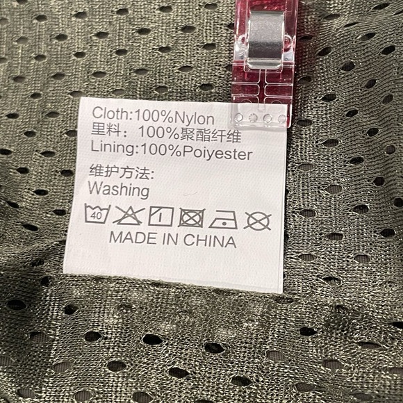 European American Style Industrial Military Outdoor Sport Jacket‎ Mens L Green - Picture 8 of 11